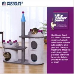 Prevue Pet Products King's Court Cat Castle -Cat Supplies 354668 PT1. AC SS1800 V1693496082