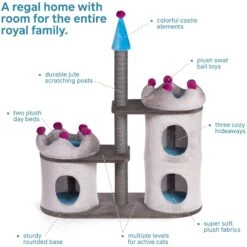 Prevue Pet Products King's Court Cat Castle -Cat Supplies 354668 PT2. AC SS1800 V1693491879