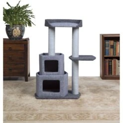 Prevue Pet Products Kitty Power Paws Sky Cat Condo -Cat Supplies 354670 PT3. AC SS1800 V1662062925