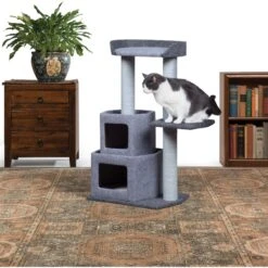 Prevue Pet Products Kitty Power Paws Sky Cat Condo -Cat Supplies 354670 PT8. AC SS1800 V1662064842
