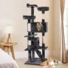 Coziwow By Jaxpety 60-in Tower House Cat Trees, Black