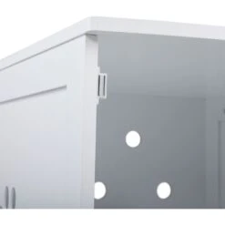 Coziwow By Jaxpety 2-Story Washroom House Cat Litter Box Enclosure -Cat Supplies 355097 PT5. AC SS1800 V1665526969