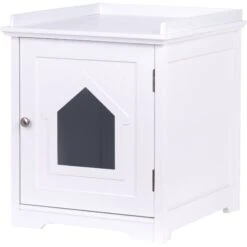 Pawland Decorative Cat House & Litter Box Enclosure -Cat Supplies 356210 PT5. AC SS1800 V1641601338