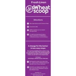 SWheat Scoop Fresh Linen Clumping Cat Litter -Cat Supplies 358542 PT5. AC SS1800 V1641403882