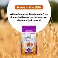 SWheat Scoop Fresh Linen Clumping Cat Litter -Cat Supplies 358542 PT6. AC SS1800 V1667520011