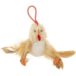 Petlinks Flying Chicken Electronic Sound Launcher Cat Toy, Natural, Medium -Cat Supplies 362902 PT5. AC SS1800 V1642641139