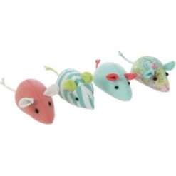 SmartyKat Tropical Time Catnip Cat Toy Variety Pack, Skitter Mice & Catnip Martini, Pink, Small, 9 Count -Cat Supplies 362936 PT3. AC SS1800 V1694027438