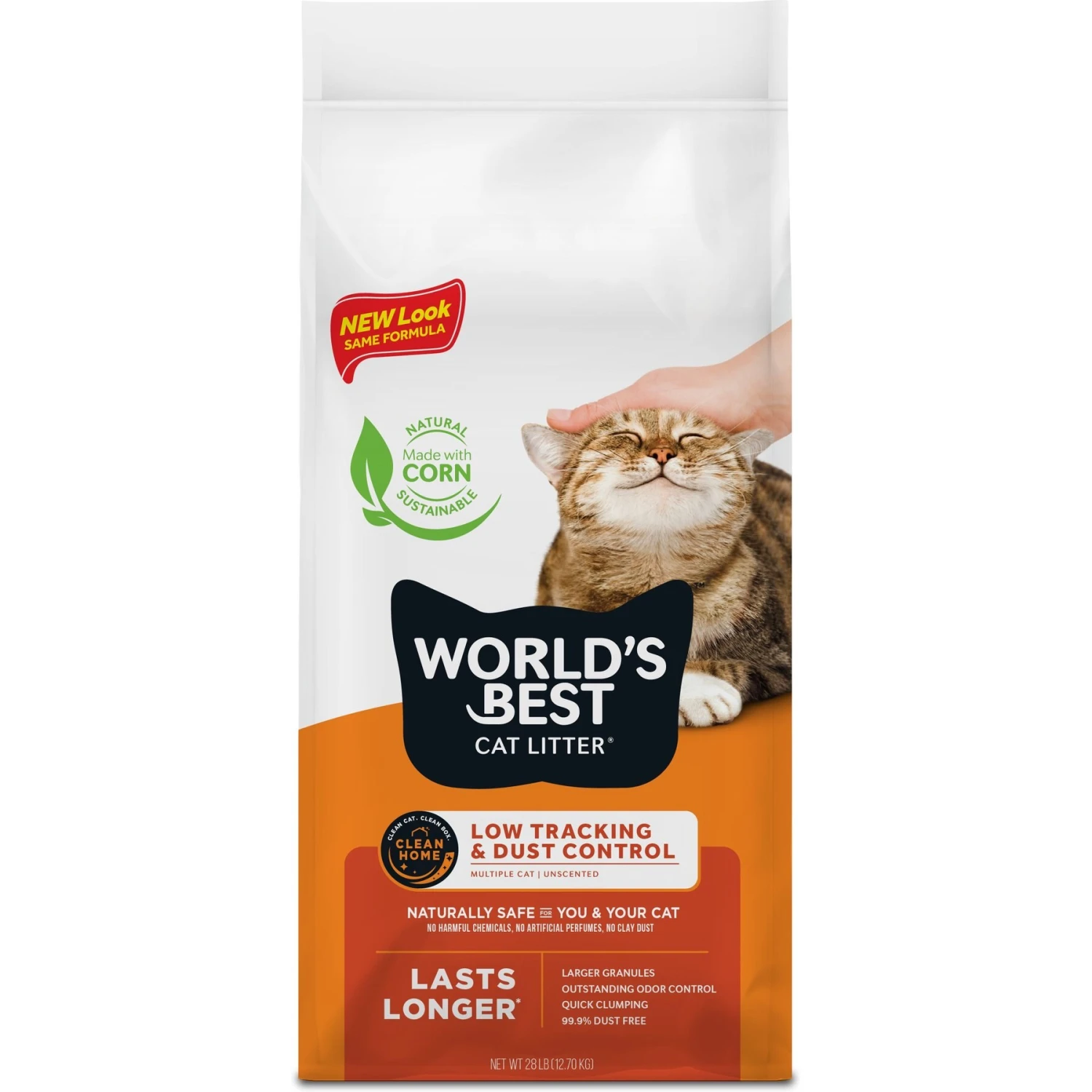 World's Best Low Tracking & Dust Control Multiple Cat Litter 1 World's Best Low Tracking & Dust Control Multiple Cat Litter