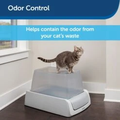 PetSafe ScoopFree Top Entry Litter Box Privacy Cover -Cat Supplies 368979 PT2. AC SS1800 V1700155328