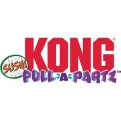 KONG Pull-A-Partz Sushi Catnip Cat Toys, 5 Count -Cat Supplies 370841 PT4. AC SS1800 V1647385307