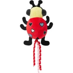 Frisco Valentine Jammin' Ladybug Plush Cat Toy With Catnip -Cat Supplies 371081 PT2. AC SS1800 V1666277317