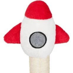 Frisco Rocket Ship 23" Sisal Cat Scratching Post With Play Base -Cat Supplies 371365 PT2. AC SS1800 V1664373475