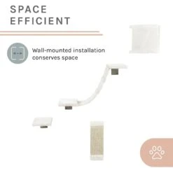 Sam's Pets Addison Wall Climber Cat Tree -Cat Supplies 373155 PT5. AC SS1800 V1647293593