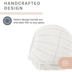 Sam's Pets Nala Wicker Cat Condo -Cat Supplies 373513 PT4. AC SS1800 V1647640992