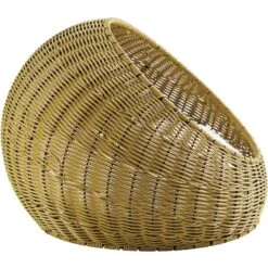 Sam's Pets Nala Wicker Cat Bed, Brown -Cat Supplies 373519 PT7. AC SS1800 V1647639391