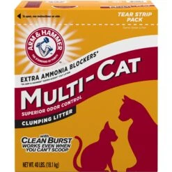 Arm & Hammer Litter Multi-Cat Strength Clean Burst Clumping Litter