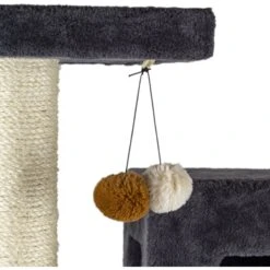 Armarkat Real Wood Giant Cat Tower, Dark Gray, 80-in -Cat Supplies 515582 PT7. AC SS1800 V1649340770