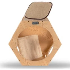 Armarkat Real Wood Cat Wall Additions, Natural Beige, 2 Count -Cat Supplies 515630 PT8. AC SS1800 V1657658301