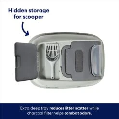 Frisco Mega Deluxe Litter Box -Cat Supplies 526526 PT2. AC SS1800 V1675280048