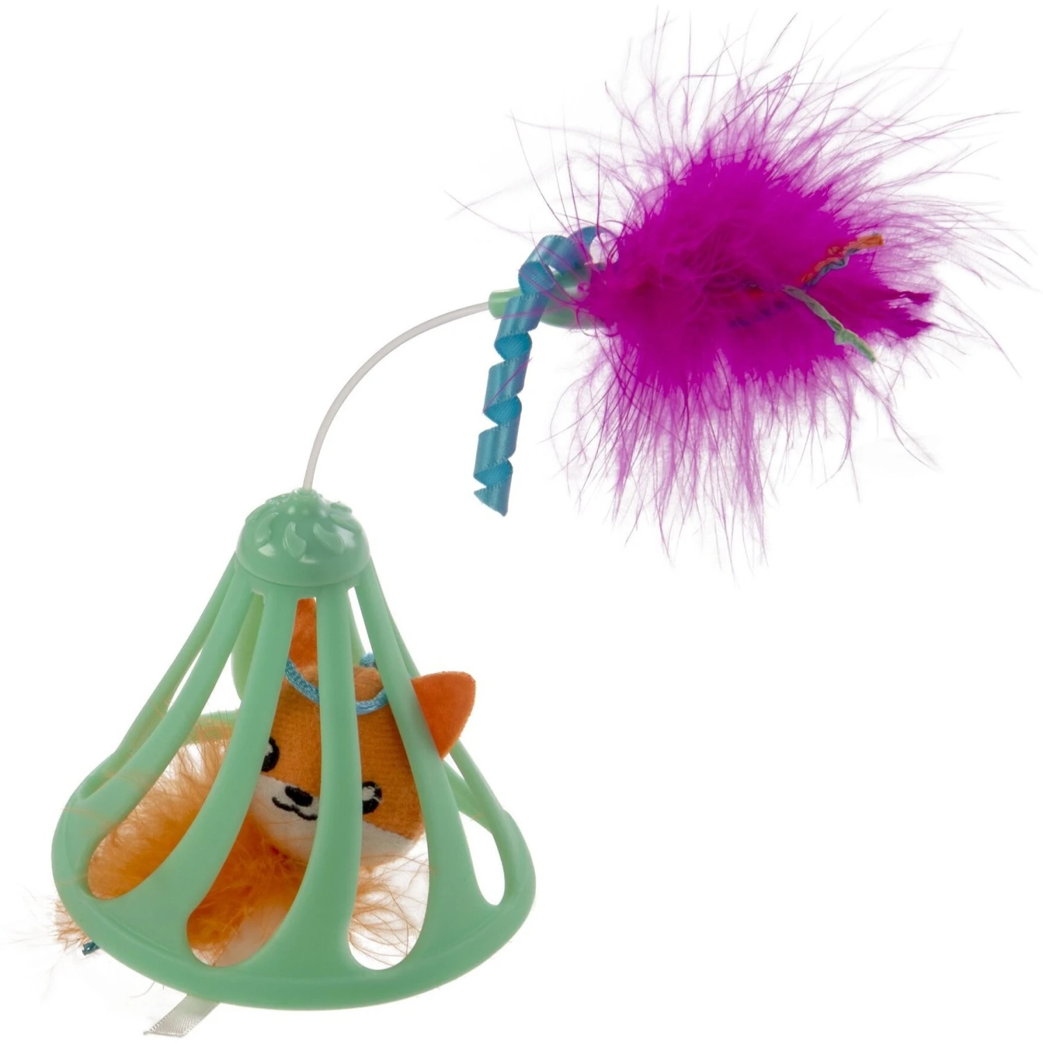 Petlinks HappyNip Sing & Seek Electronic Sound Toggle Wobble Cat Toy, Multi Color, Small 4 Petlinks HappyNip Sing & Seek Electronic Sound Toggle Wobble Cat Toy, Multi Color, Small - Image 4