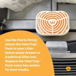 OdorTrap Pod Cat Litter Box Filter 11 OdorTrap Pod Cat Litter Box Filter -Cat Supplies 535198 PT4. AC SS1800 V1651240301