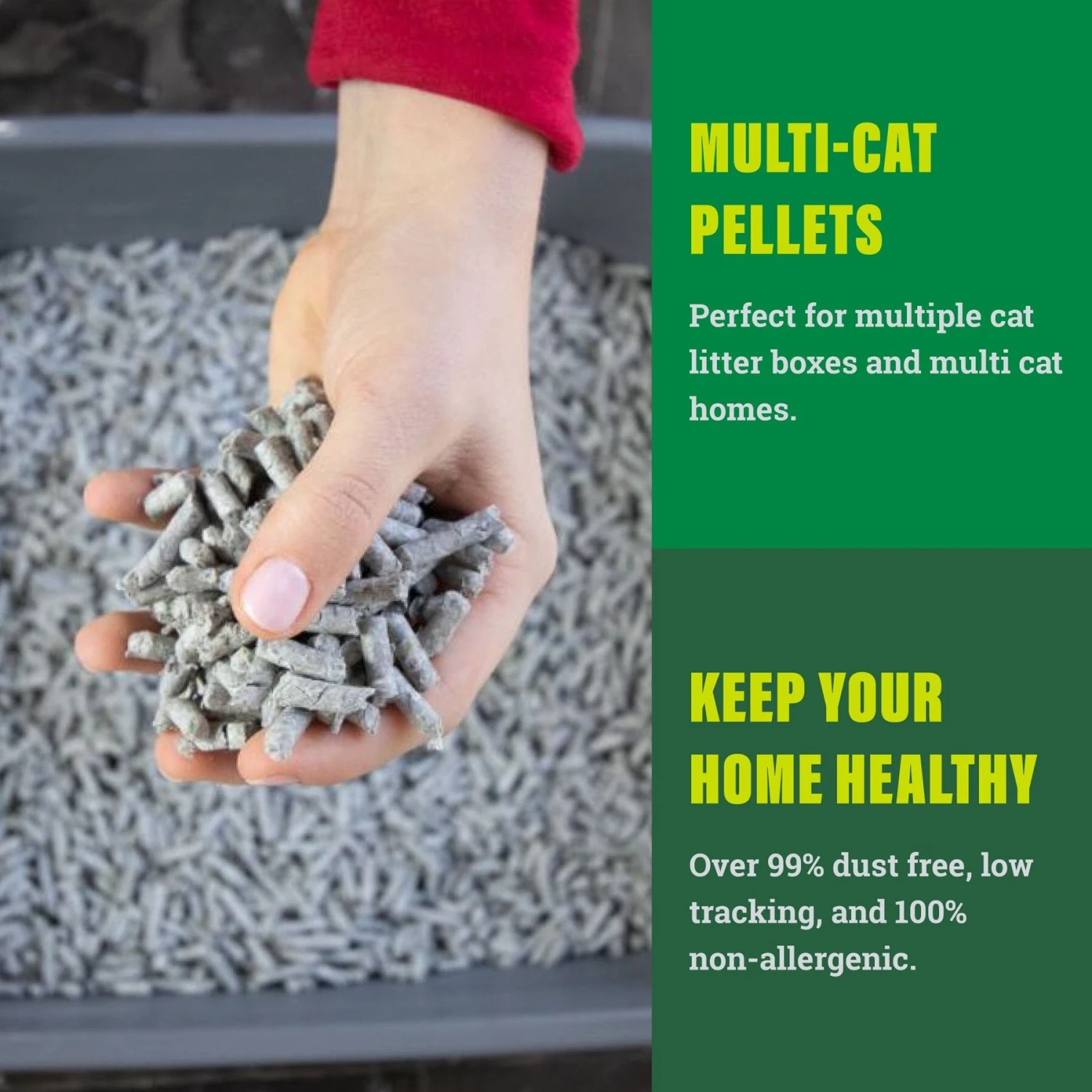 Fresh News Non-Clumping Scented Paper Cat Litter, 25-lb Bag 4 Fresh News Non-Clumping Scented Paper Cat Litter, 25-lb Bag - Image 4