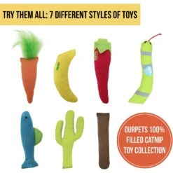 OurPets Catnip 24 Karat Cat Toy -Cat Supplies 55678 Pt7. AC SS1800 V1583765089