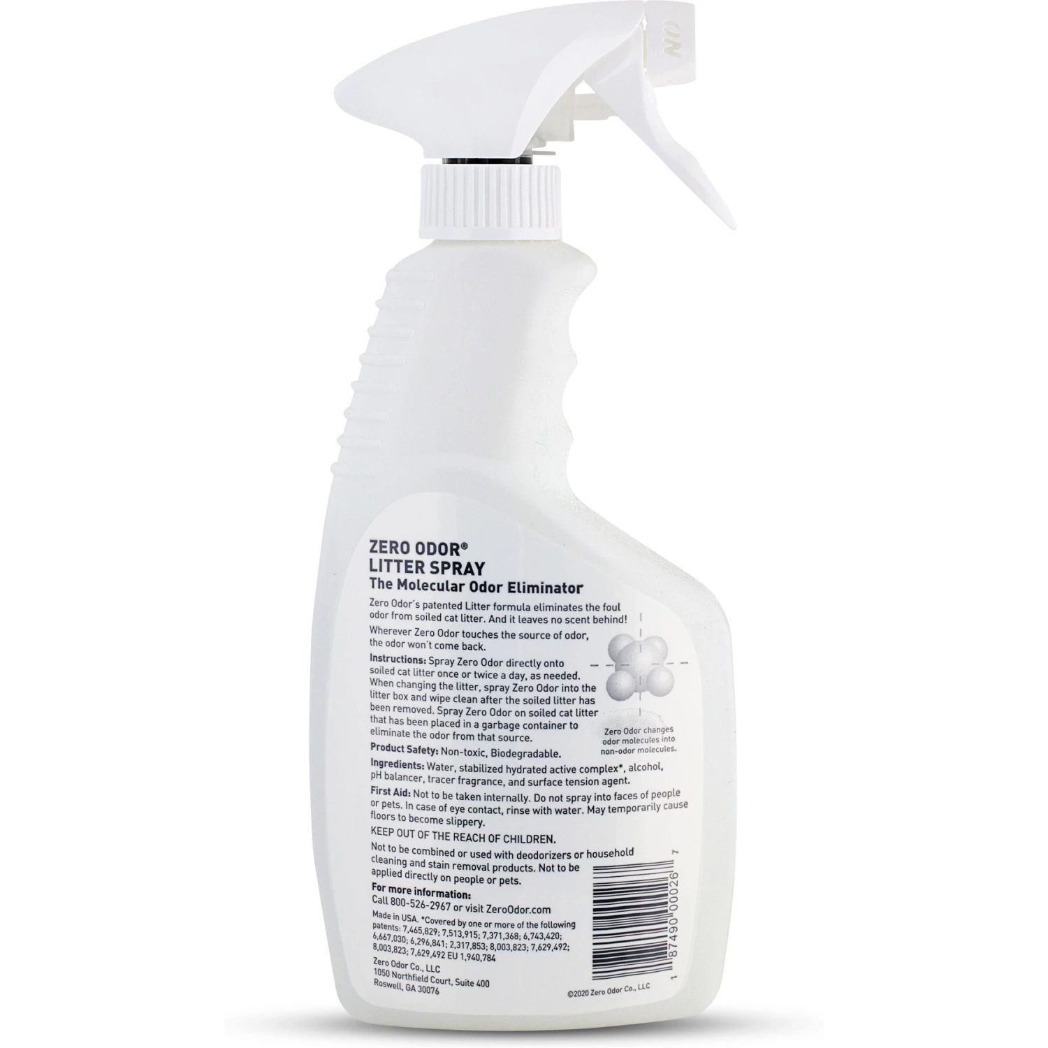 Zero Odor Litter Spray 2 Zero Odor Litter Spray - Image 2