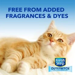 Fresh Step Outstretch Simply Unscented Cat Litter, 26-lb Box -Cat Supplies 605102 PT3. AC SS1800 V1694463427