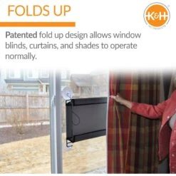 K&H Pet Products Window Lounger Cat Perch, Natural, 12x23-in -Cat Supplies 613502 PT2. AC SS1800 V1661961632