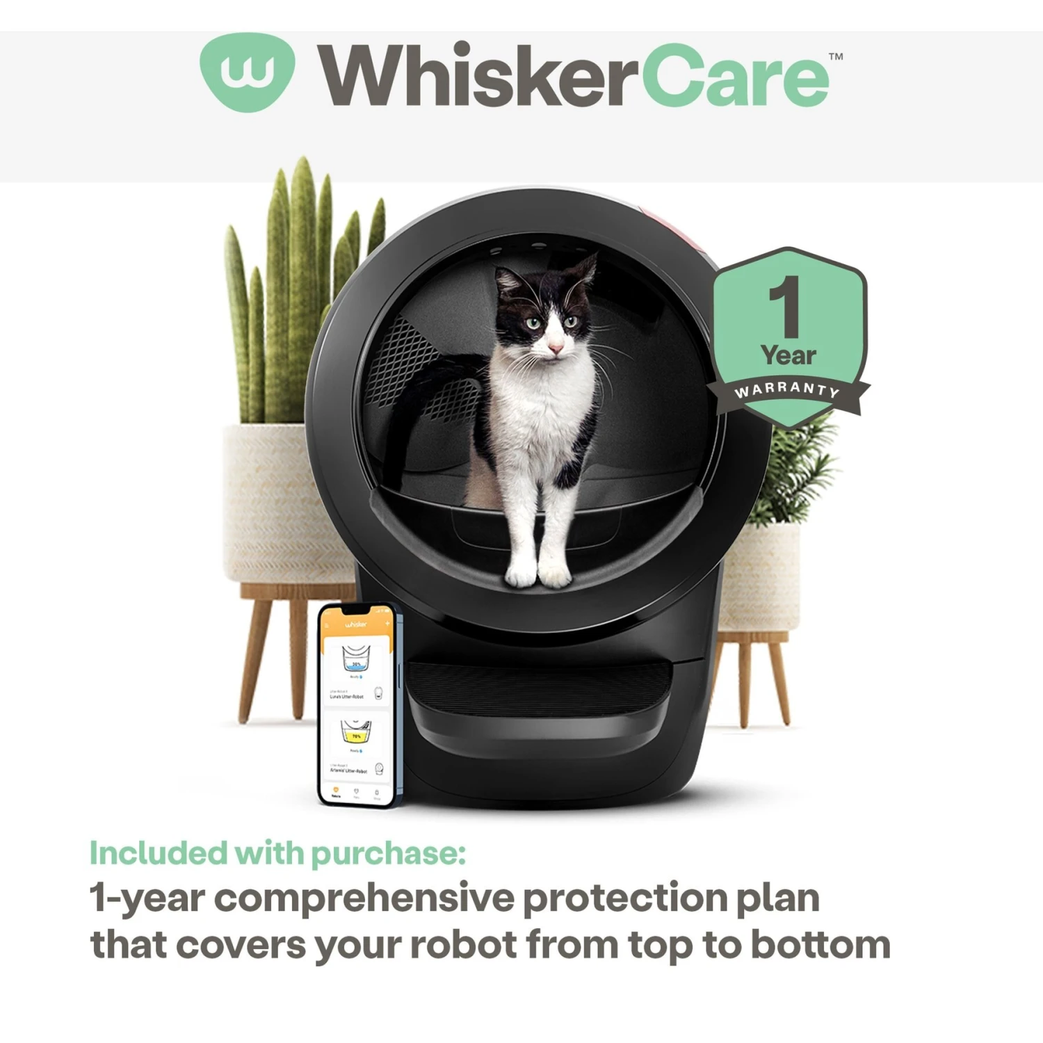 Litter-Robot 4 Automatic Self-Cleaning Cat Litter Box 6 Litter-Robot 4 Automatic Self-Cleaning Cat Litter Box - Image 6