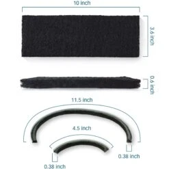 Pet Standard Replacement Carbon Filters & Seal Strip Set Compatible With Litter-Robot 3 Self-Cleaning Cat Litter Box, 10 Count -Cat Supplies 618174 PT2. AC SS1800 V1659821880