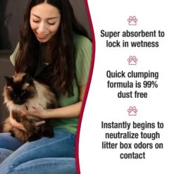 Nature's Miracle Intense Defense Scented Clumping Clay Cat Litter -Cat Supplies 633374 PT4. AC SS1800 V1667949209