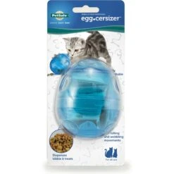 PetSafe Funkitty Egg-Cersizer Treat Dispenser Cat Toy -Cat Supplies 63701 PT3. AC SS1800 V1700155149