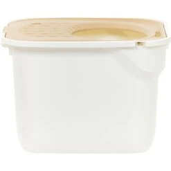 IRIS USA Large Square Top Entry Cat Litter Box -Cat Supplies 645486 PT5. AC SS1800 V1680809027