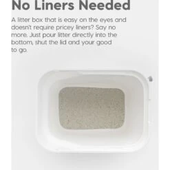 IRIS USA Large Square Top Entry Cat Litter Box -Cat Supplies 645486 PT6. AC SS1800 V1665525765