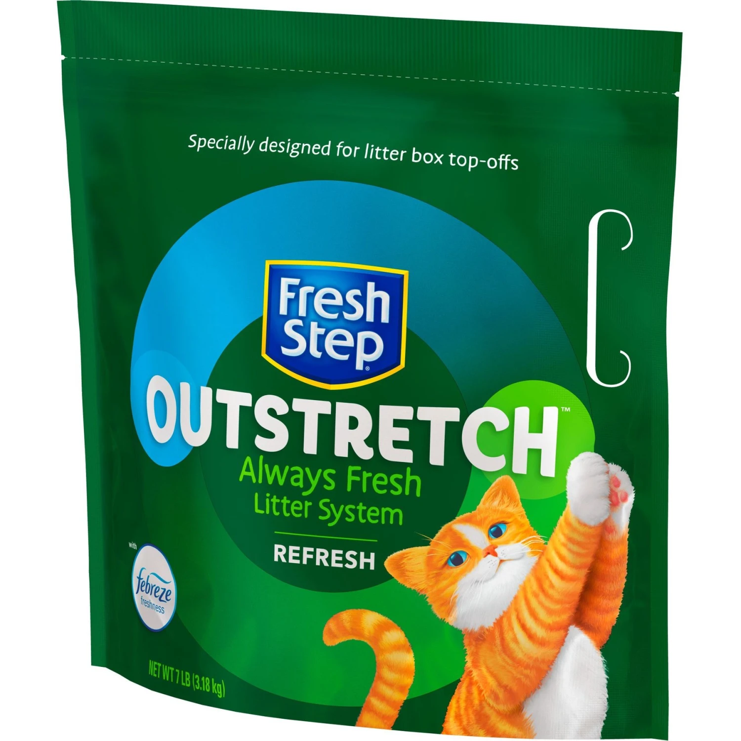 Fresh Step Outstretch Always Fresh Litter System, Refill 7-lb Pouch 4 Fresh Step Outstretch Always Fresh Litter System, Refill 7-lb Pouch - Image 4