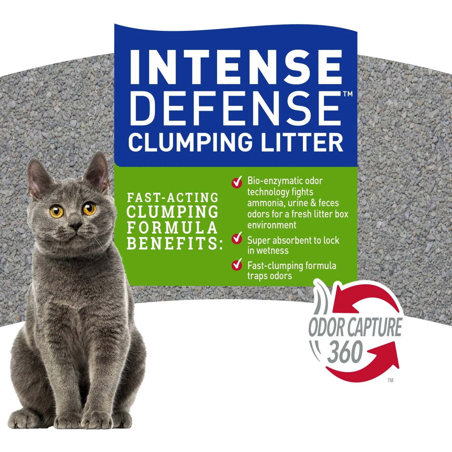 Nature's Miracle Intense Defense Unscented Clumping Clay Cat Litter 5 Nature's Miracle Intense Defense Unscented Clumping Clay Cat Litter - Image 5