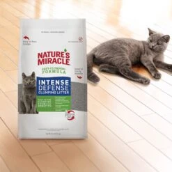 Nature's Miracle Intense Defense Unscented Clumping Clay Cat Litter 14 Nature's Miracle Intense Defense Unscented Clumping Clay Cat Litter -Cat Supplies 646334 PT6. AC SS1800 V1668026242