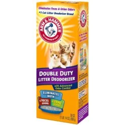 Dr. Elsey's Ultra Unscented Clumping Clay Cat Litter & Arm & Hammer Litter Baking Soda Double Duty Cat Litter Deodorizer -Cat Supplies 653526 PT8. AC SS1800 V1674232395