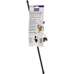 KONG Active Feather Teaser Cat Toy, Color Varies -Cat Supplies 66578 PT4. AC SS1800 V1603159893