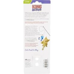 KONG Active Feather Teaser Cat Toy, Color Varies -Cat Supplies 66578 PT8. AC SS1800 V1602882679