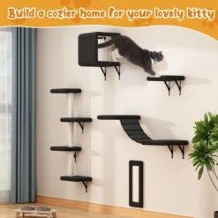 Coziwow Wall Mounted Shelves Set Cat Tree -Cat Supplies 665862 PT6. AC SS1800 V1668457837