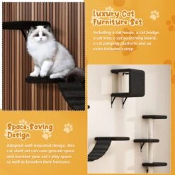 Coziwow Wall Mounted Shelves Set Cat Tree -Cat Supplies 665862 PT7. AC SS1800 V1668456890