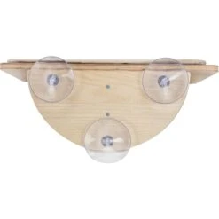 Coziwow Cat Window Perch With Suction Cups, Natural Wood -Cat Supplies 668486 PT4. AC SS1800 V1666733002