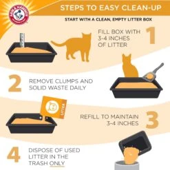 Arm & Hammer Litter Super Scoop Unscented Clumping Clay Cat Litter -Cat Supplies 67004 PT5. AC SS1800 V1663796900