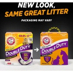 Arm & Hammer Litter Double Duty Scented Clumping Clay Cat Litter -Cat Supplies 67033 PT2. AC SS1800 V1685042114