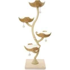 Mau Lifestyle Ivy Cat Tree, White, Large -Cat Supplies 674790 PT2. AC SS1800 V1665780865