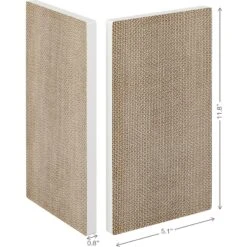 Way Basics Eco ZBoard Corner Wall Cat Scratching Pad -Cat Supplies 675318 PT2. AC SS1800 V1665780030