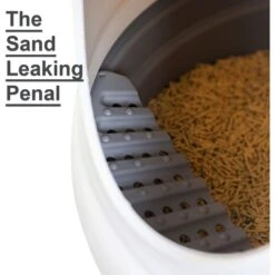 Hanamya Cat Litter Box With Scoop & Scratcher -Cat Supplies 677142 PT4. AC SS1800 V1680787552